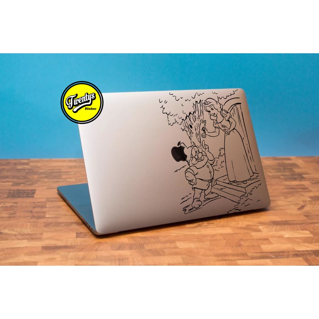 

STIKER LAPTOP STIKER SNOW WHITE 12 AKSESORIS LAPTOP CUTTING STICKER