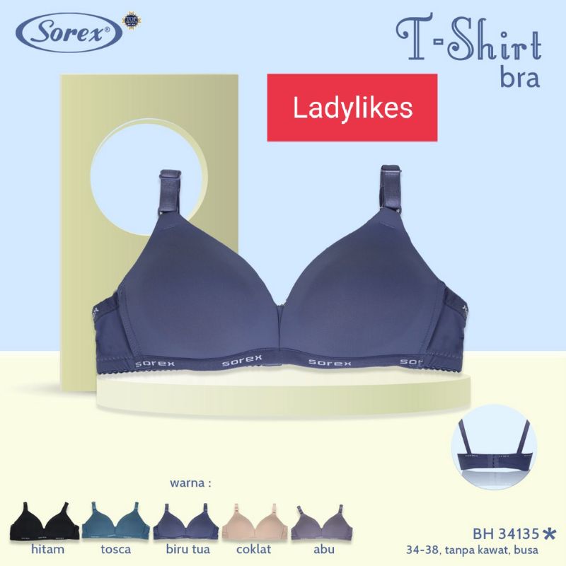 SOREX PUSH UP BRA TANPA KAWAT 34135