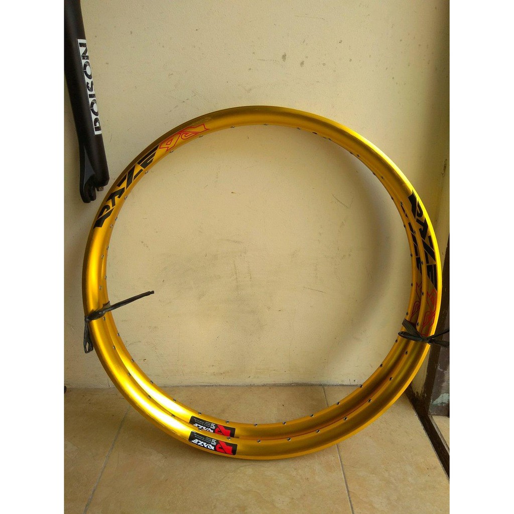 FADA -  RIM RAZE 27.5 atau VELG RAZE 27.5 LEBAR 3.5 CM WARNA GOLD