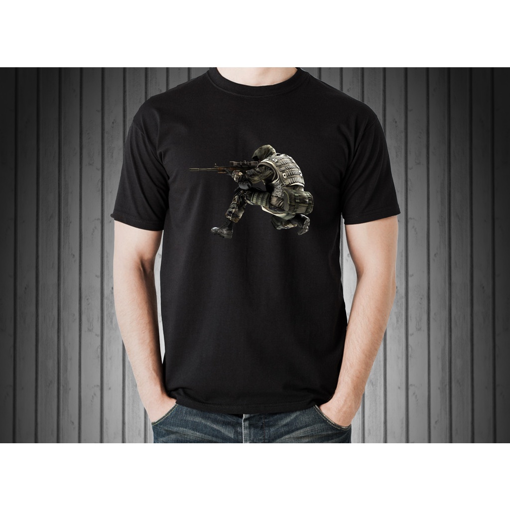 Kaos Oblong Lengan Pendek &quot;Sniper&quot;