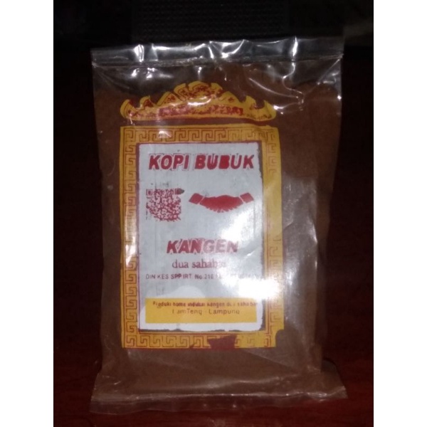 

kopi bubuk cap KANGEN 100gr kopi asli produksi kota lampung