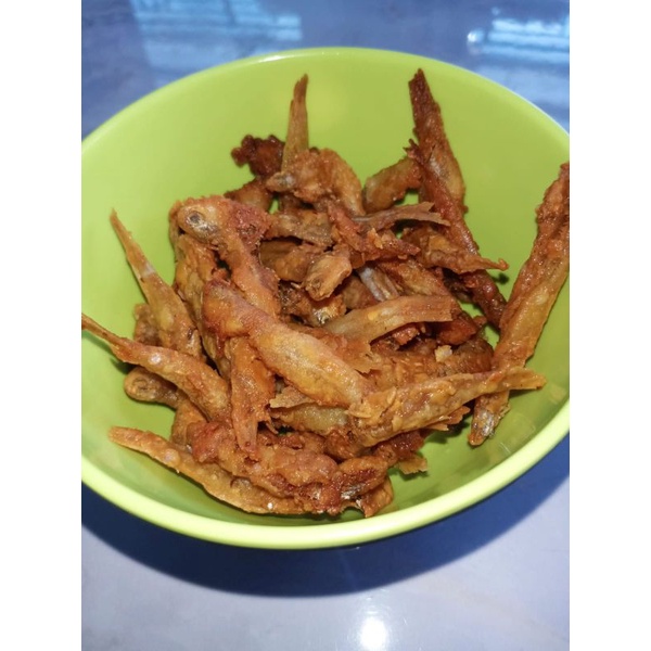 

Kripik Ikan Wader crispy Matang Siap Di Makan