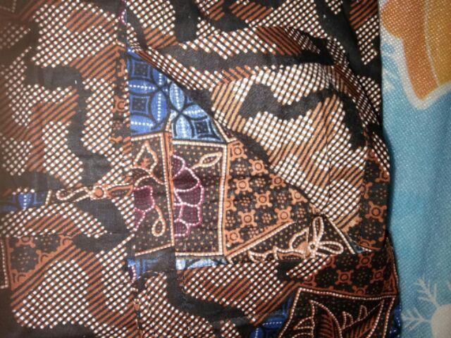 Bswart Batik Hrb026 Kenongo Hem Pendek Padi Pekalongan M L Xl Batik Pria Murah Modern