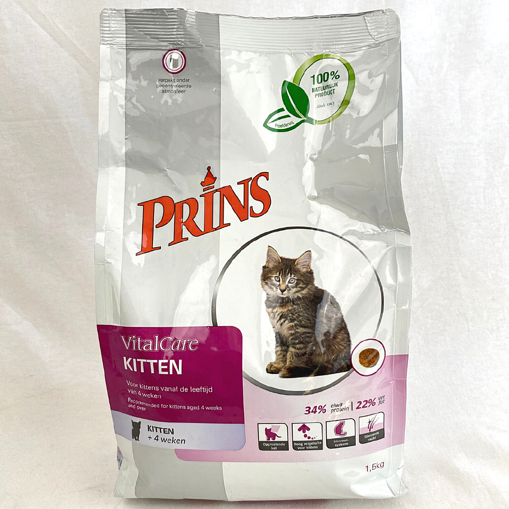 

PRINS Makanan Anakan Kucing Vitalcare KITTEN 1,5kg