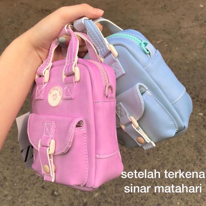 TAS MINI ZARA BERUBAH WARNA UV ACTIVATED VIRAL TIKTOK ZARA BAG SINAR MATAHARI