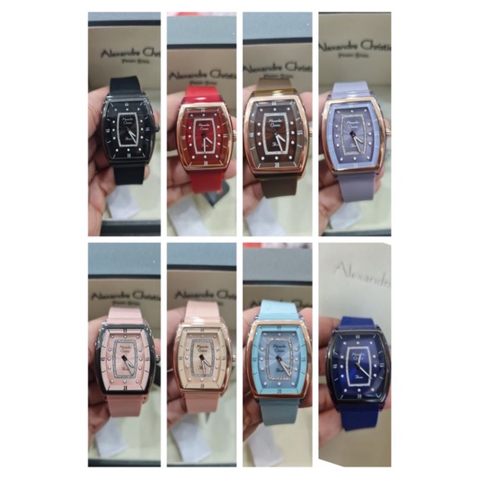 jam tangan alexandre christie ac2847 rubber ori new passion 2847