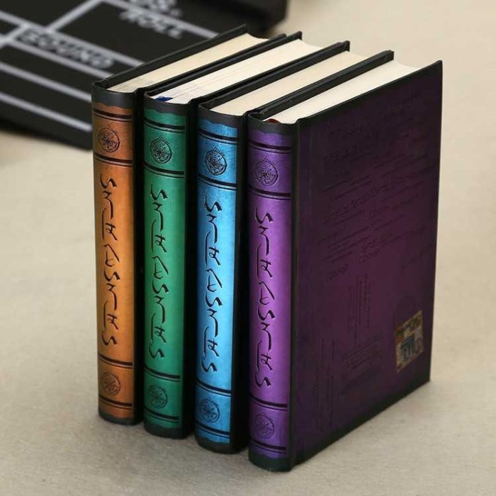 QUALITY Buku Gambar Sketsa Sketchbook Note Diary agenda wizard harry potter