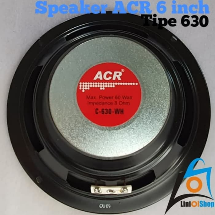 Speaker ACR 6 inch C-630-WH woofer/ speaker 6 inch acr woofer 630 ORIGINAL SINAR BAJA ELECTRIC