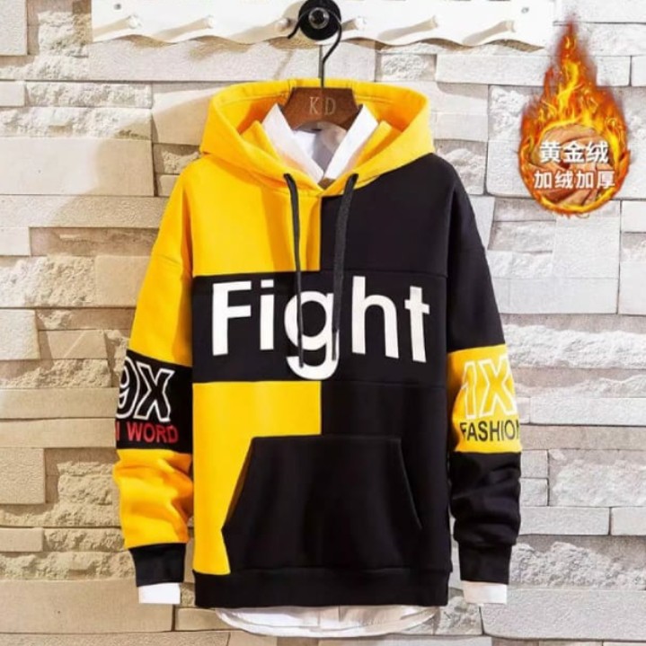 Fight Sweater Hoodie Pria - Sweater Combie Flecee Premium