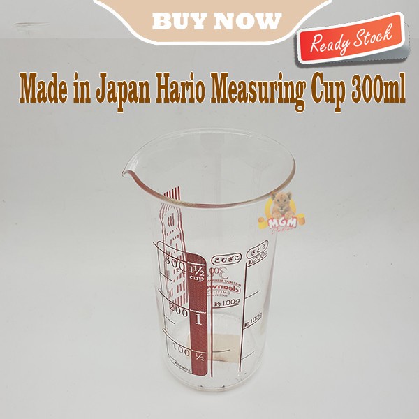 Made in Japan Measuring Cup 300ml lab beaker Glass Heat resistant