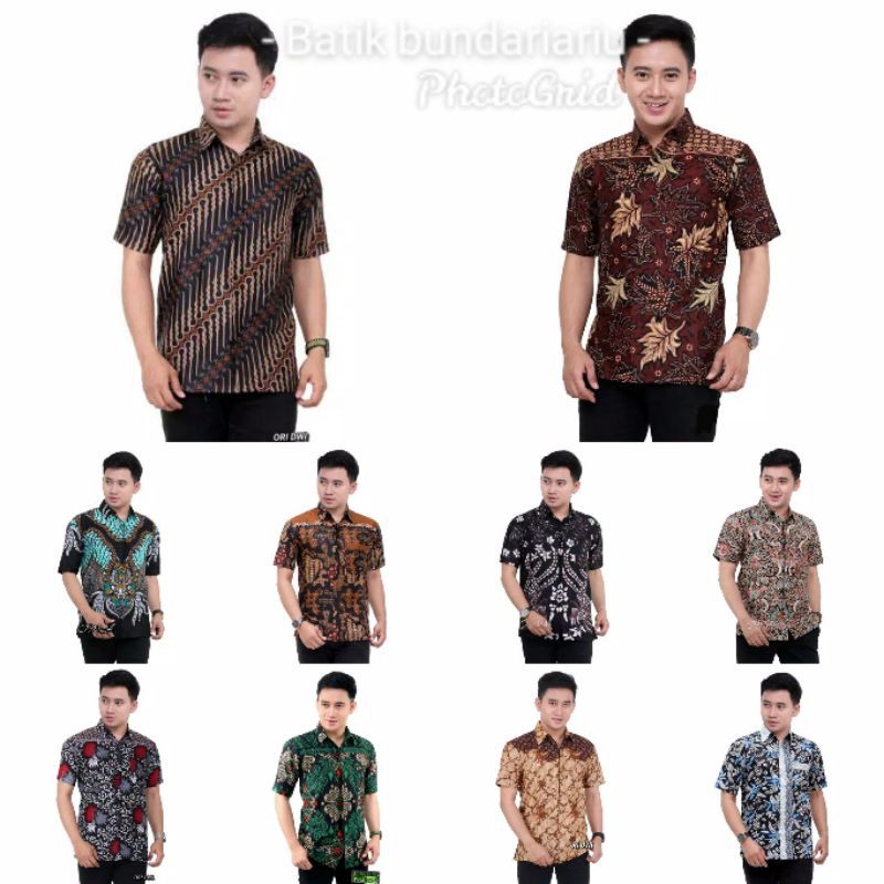 Best Seller Bswart Batik Hrb026 Kenongo Hem Pendek Padi Pekalongan M L Xl Batik Pria Murah Modern Grosir M5OEXjhNzX08q