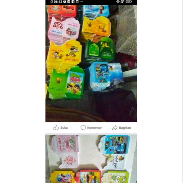 

Amplop lebaran kertas
