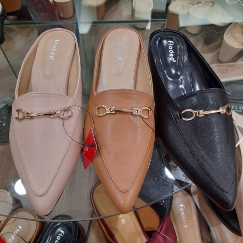 sepatu slop wanita fladeo