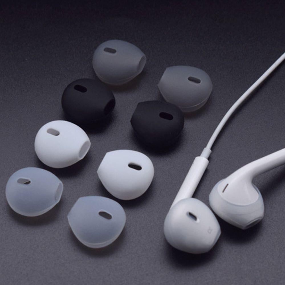 POPULAR Populer Silicone Earbuds Cover Lembut Pelindung Lengan Headset Ear pads Case Untuk Ap iP Phone Earphone