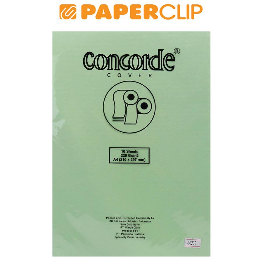 

KERTAS COVER A4 CONCORDE 80238 220 ISI 10