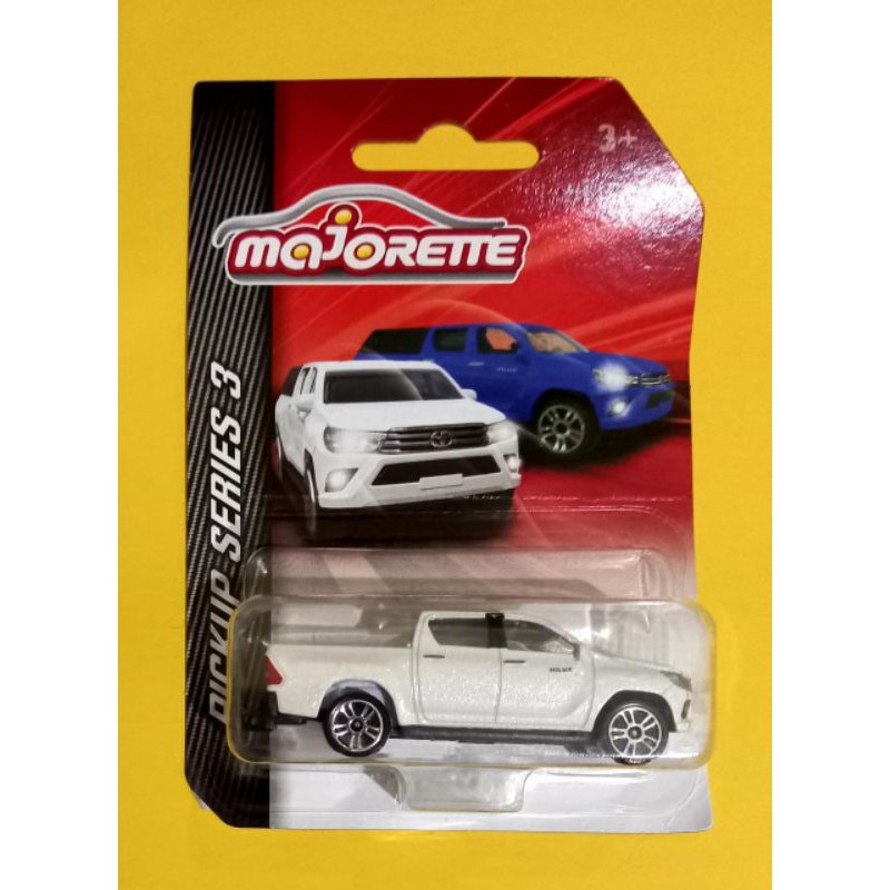 Majorette Toyota Hilux putih Pick Up