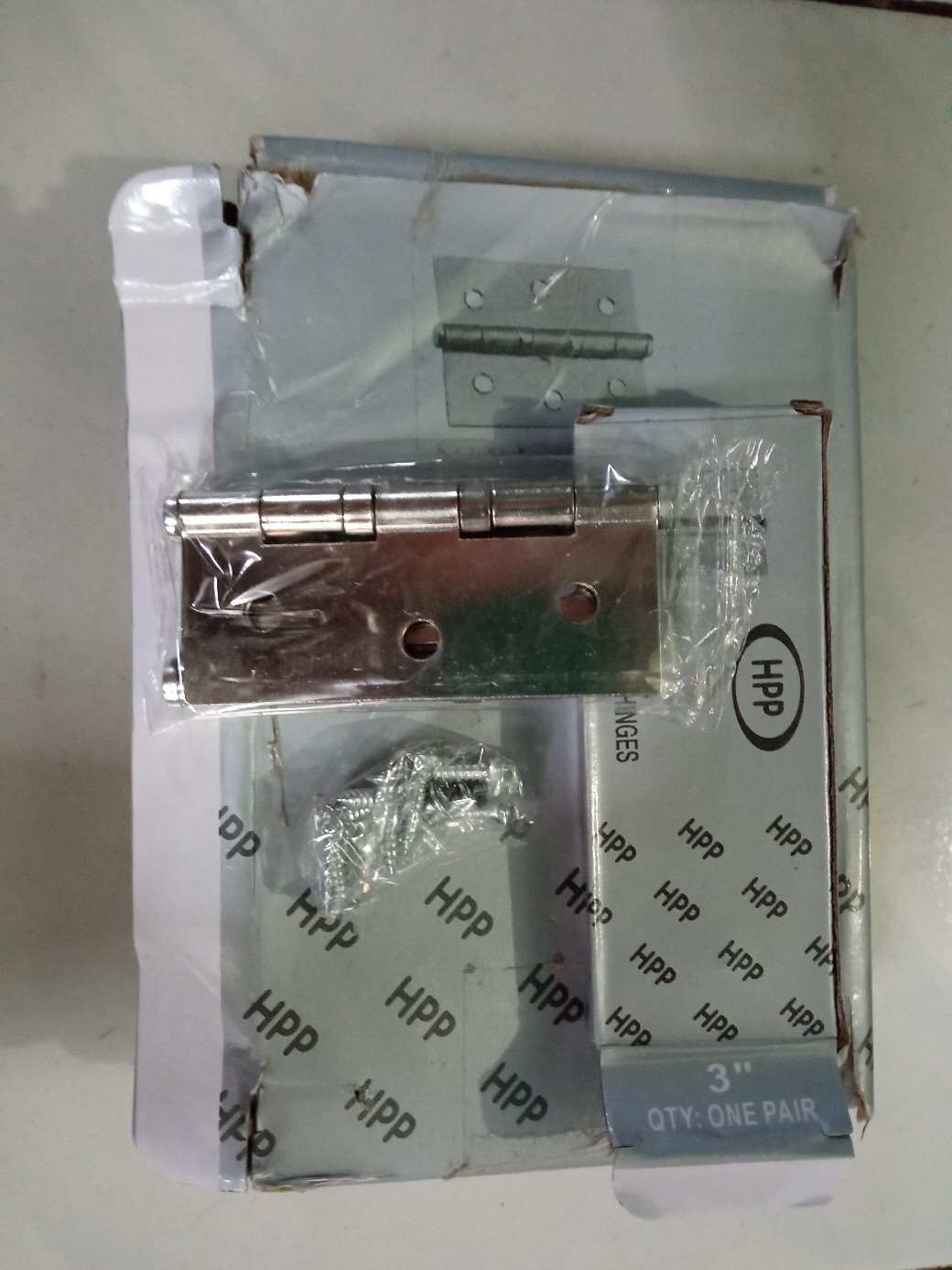 Engsel Pintu Hpp 3” Silver Per Pasang