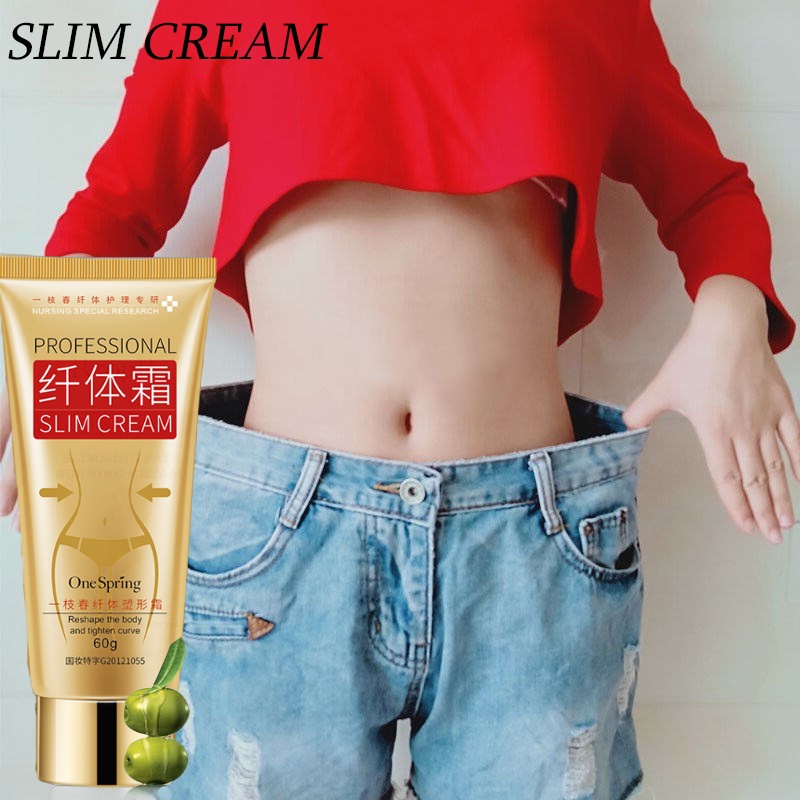 Krim Cream pelangsing Slimming cream Pelangsing herbal Pelangsing ampuh Pelangsing alami 60g Detoksifikasi dan penghilangan lemak, aman dan tidak berbahaya, layak untuk Anda percayai!