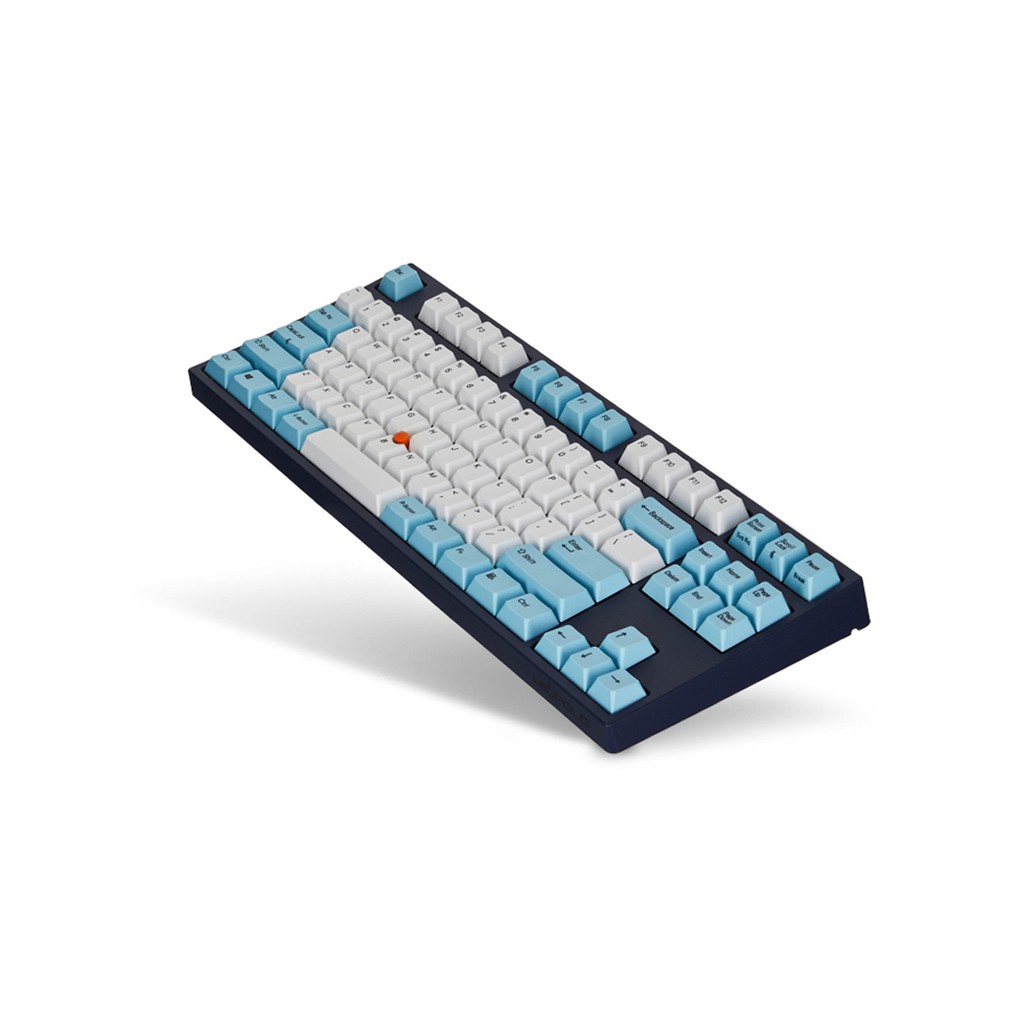 Leopold FC750R Stickpoint White Skyblue TKL Mechanical Gaming Keyboard