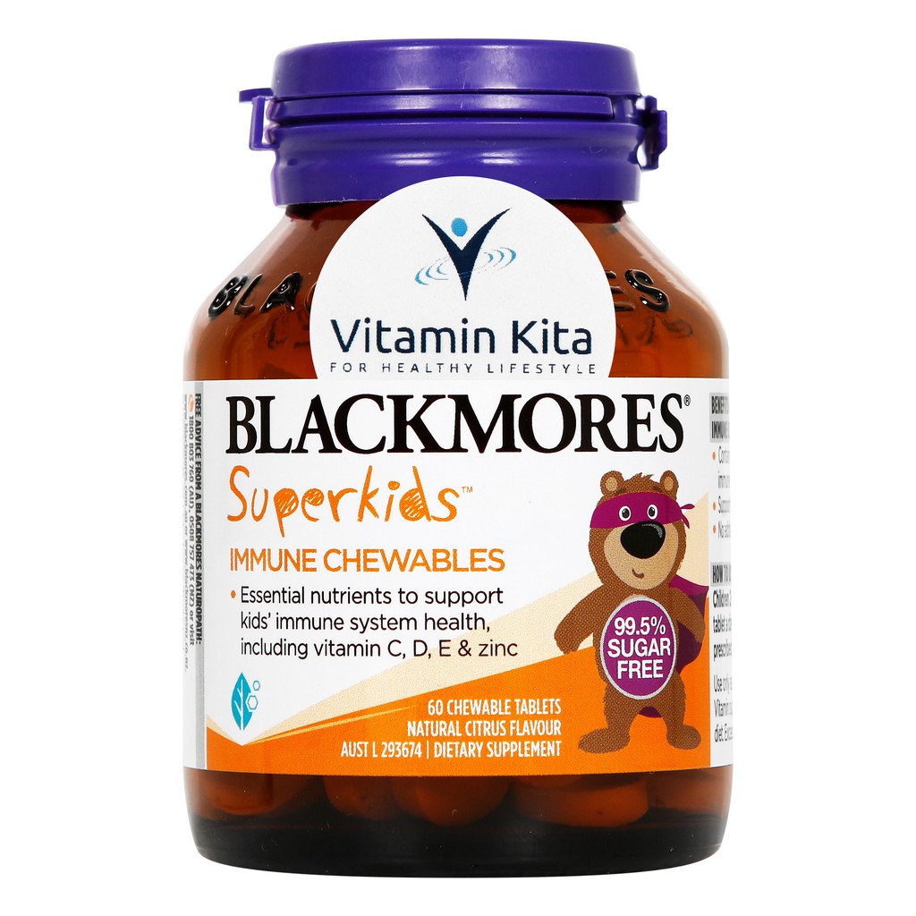 Blackmores Superkids Immune Chewables (60 ChewTab)