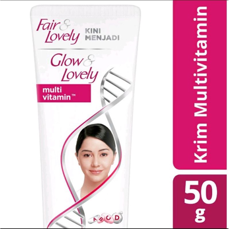 Fair &amp; Lovely Multivitamin Cream Wajah  Pencerah 50G