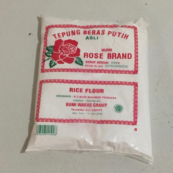 

Tepung Beras Putih Rose Brand 500g