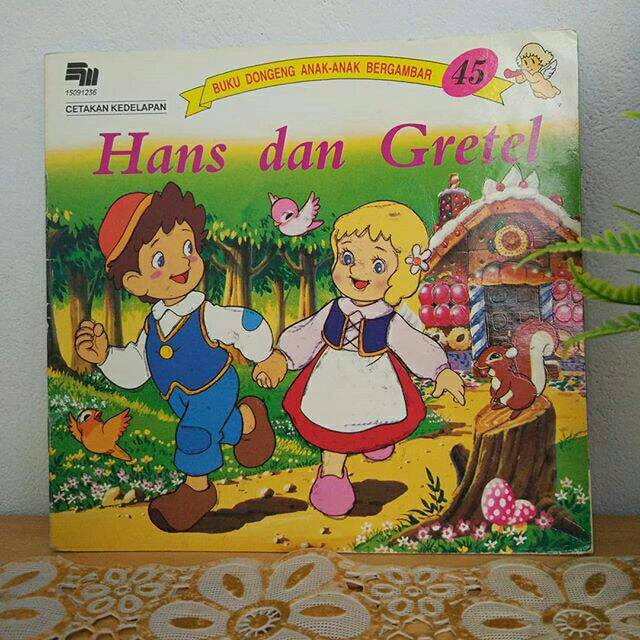 Buku dongeng anak bergambar shogo hirata- Hans dan Gretel