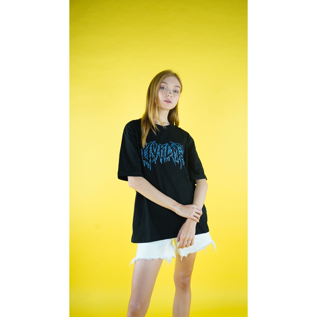 OVERLIMIT FONT METAL T-SHIRT OVERSIZE | KAOS OVERSIZE | STREETWEAR