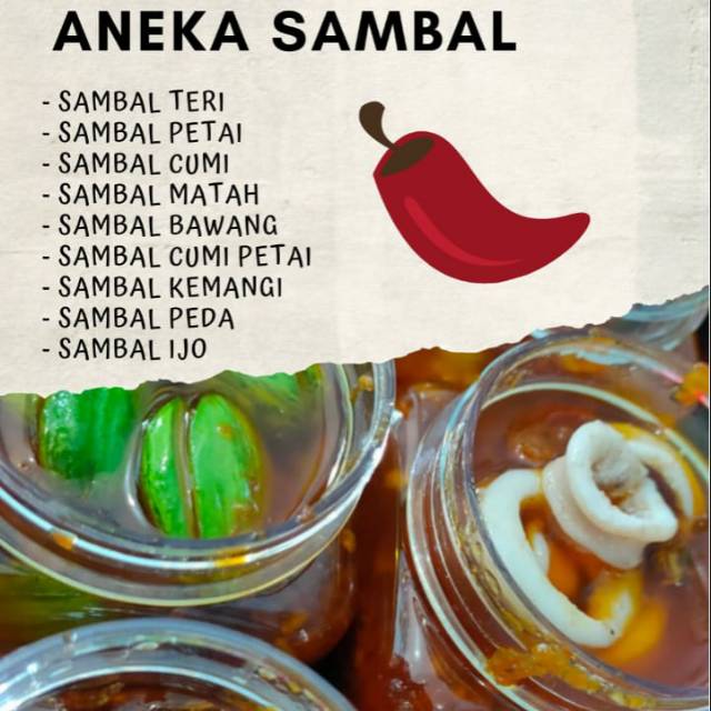 

Sambel Pete Joss