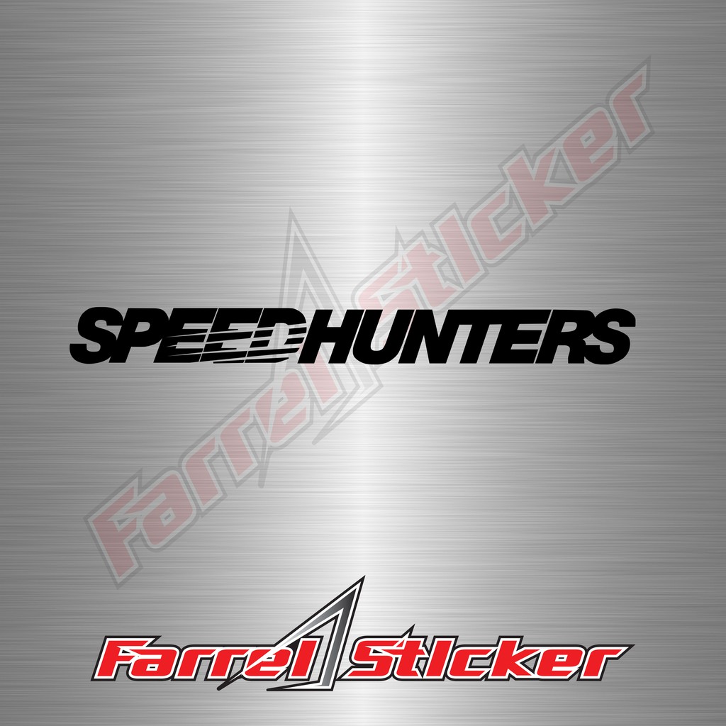 stiker SPEEDHUNTER sticker SPEED HUNTER 20 cm