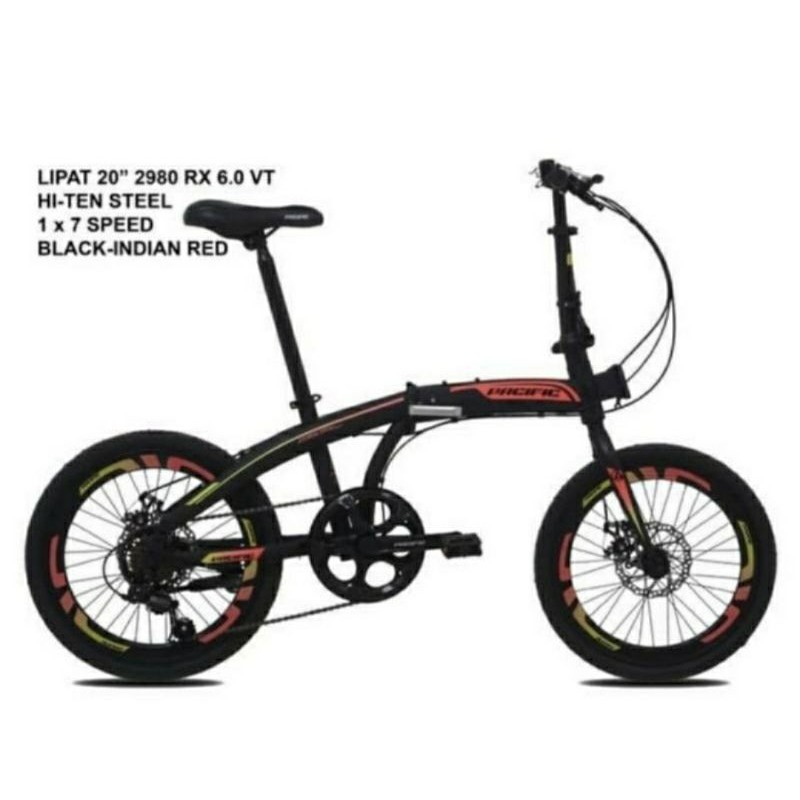 Sepeda Lipat Pacific 2980 RX 6.0 VT MURAH