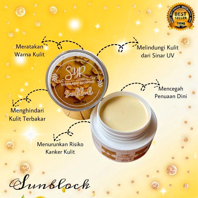 sunblok SYR glowing original 100%