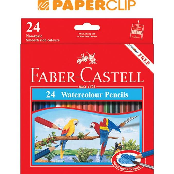 

PENSIL WARNA FABER CASTELL SET RL 114464 24COLOR