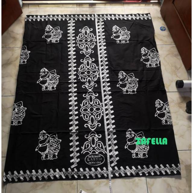 Sarung Wayang motif Semar Arjuna