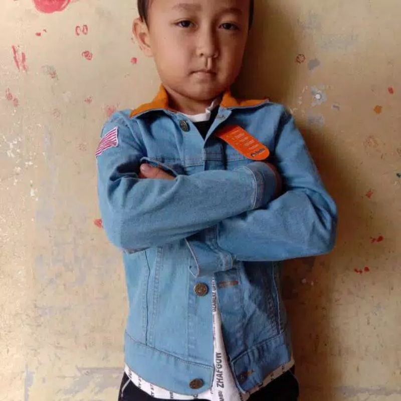 Jaket Jeans Anak Dilan 1991 /Jaket trend