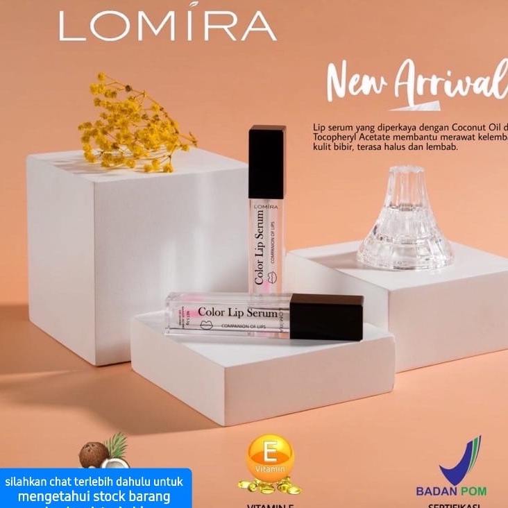 LOMIRA LIP SERUM PELEMBAB BIBIR / PEMERAH MULUT PERAWATAN SKINCARE