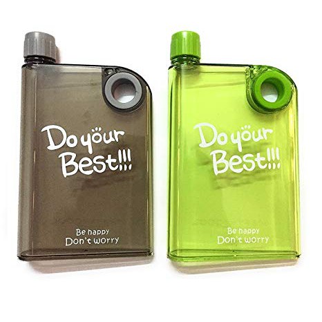 MemoBottle A5 Letter Botol Minum / Memo Bottle Slim Do Your Best 420ml