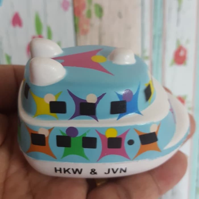 "Squishy Cute Little Cruise Boat Licensed by HKW&JVN"