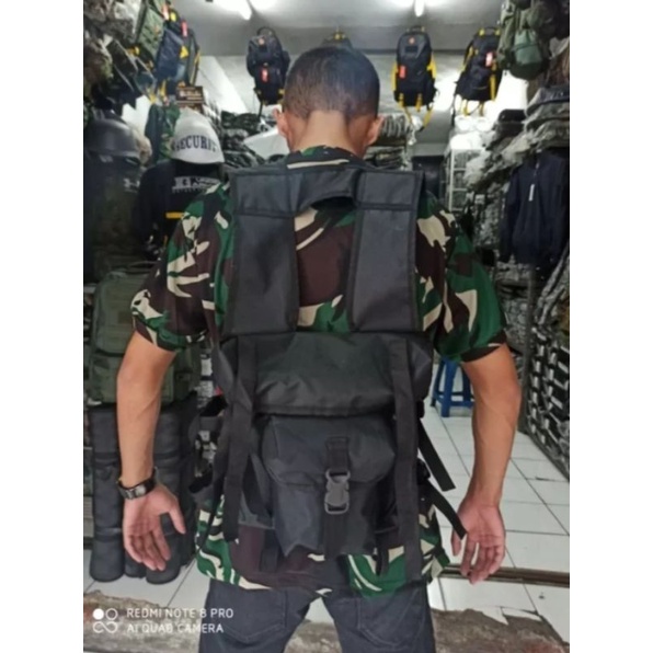 Ransel Latihan Tempur Serbu Army Model Rompi Vest