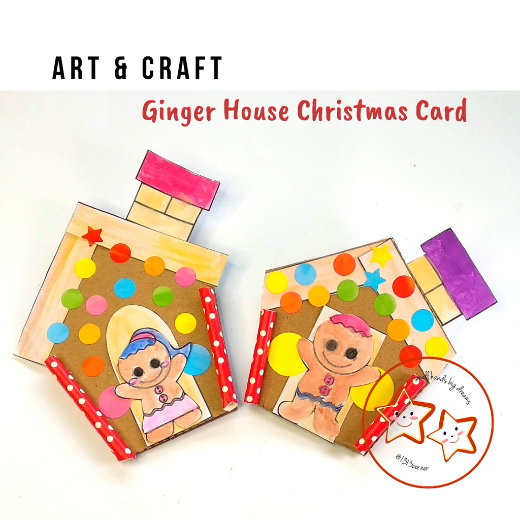 Paket Aktivitas Anak Prakarya Kartu Natal