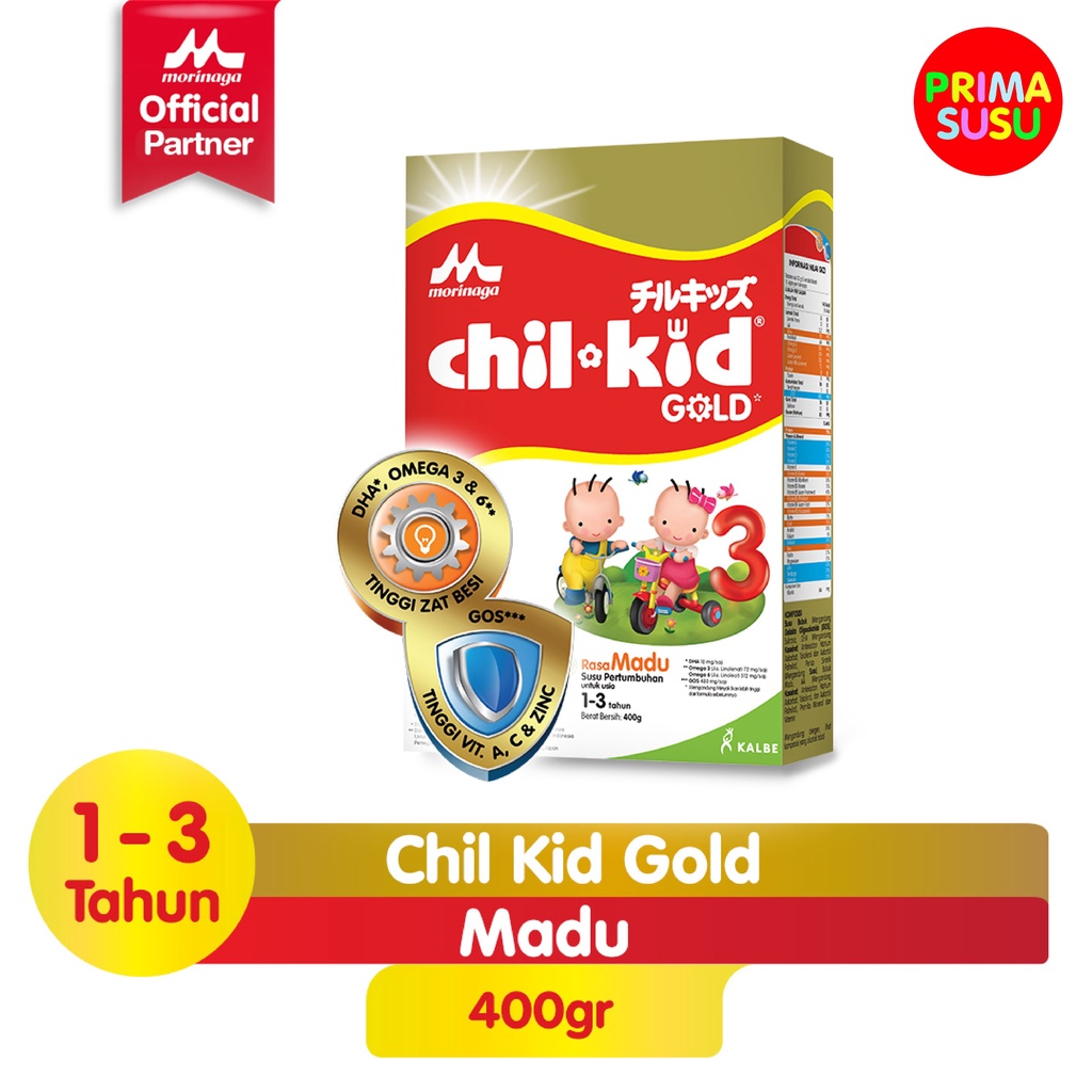 Chil Kid 3 400 Gr, Madu, Vanila