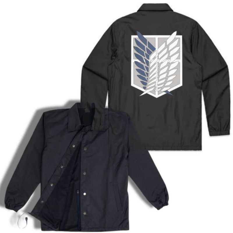 COACH Jaket AOT / Attack On Tittan Pengintai / Pasukan pengintai AOT