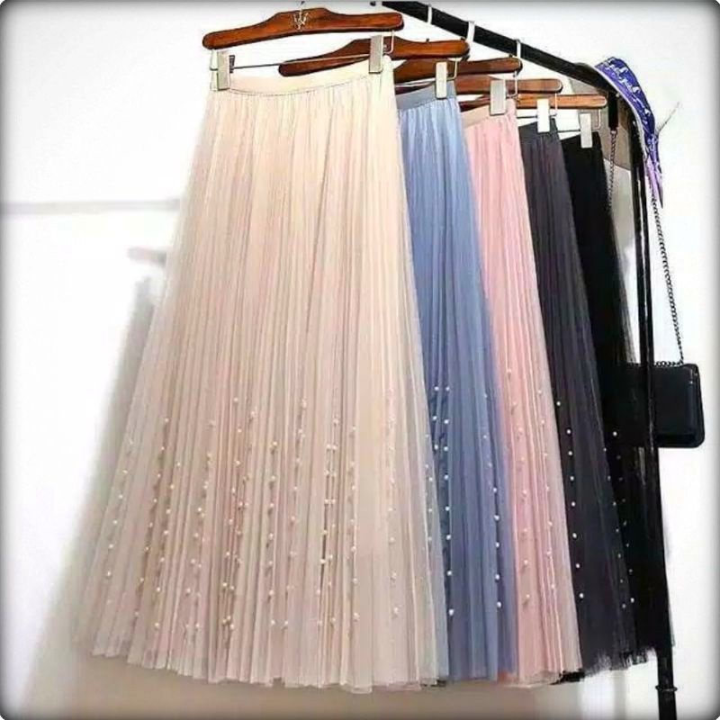 ROK TUTU MUTIARA PREMIUM IMPORT