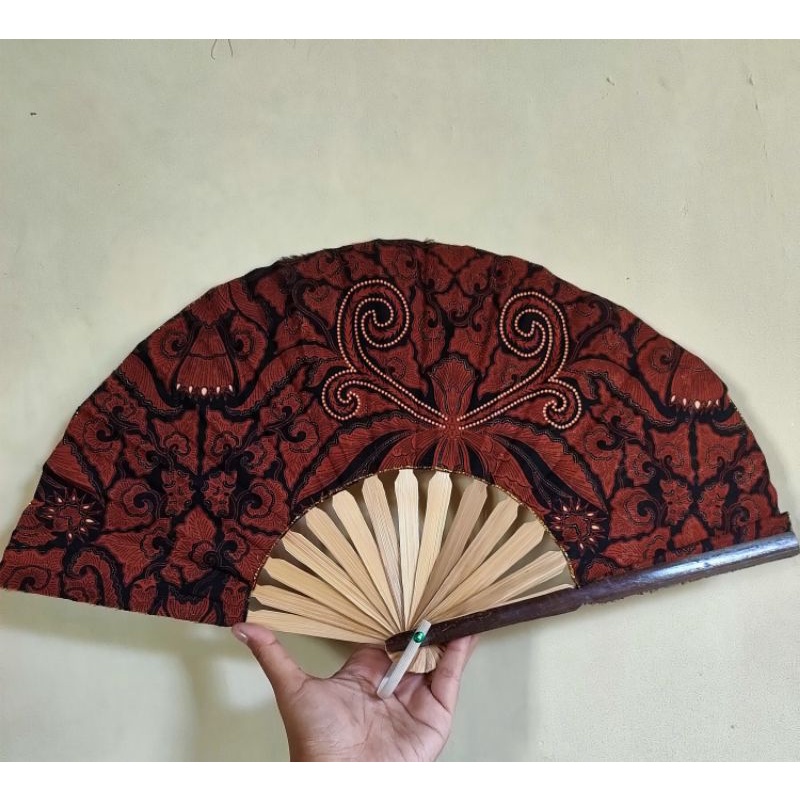 KIPAS TANGAN MOTIF BATIK - SOUVENIR JOGJA
