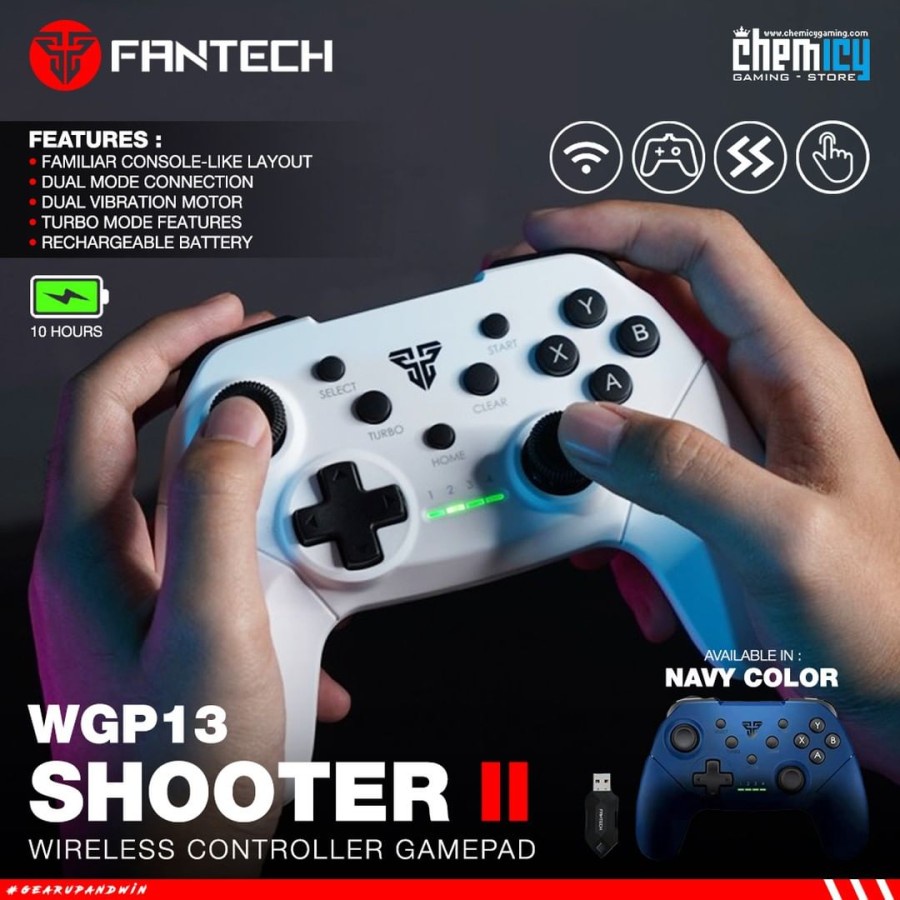 Fantech WGP13 / WGP-13 Shooter II Wireless Controller / Joystick