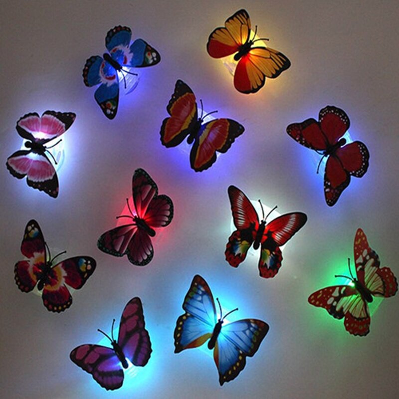 [NEW] Lampu Kupu kupu Led light Butterfly Lampu hias Kupu kupu Night Dekorasi Kamar Tidur