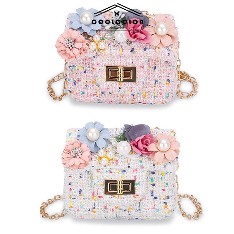 CODTas Messenger Satu Bahu Anak Kartun Bunga Lucu Tas Selempang Cocok untuk Semua- cl