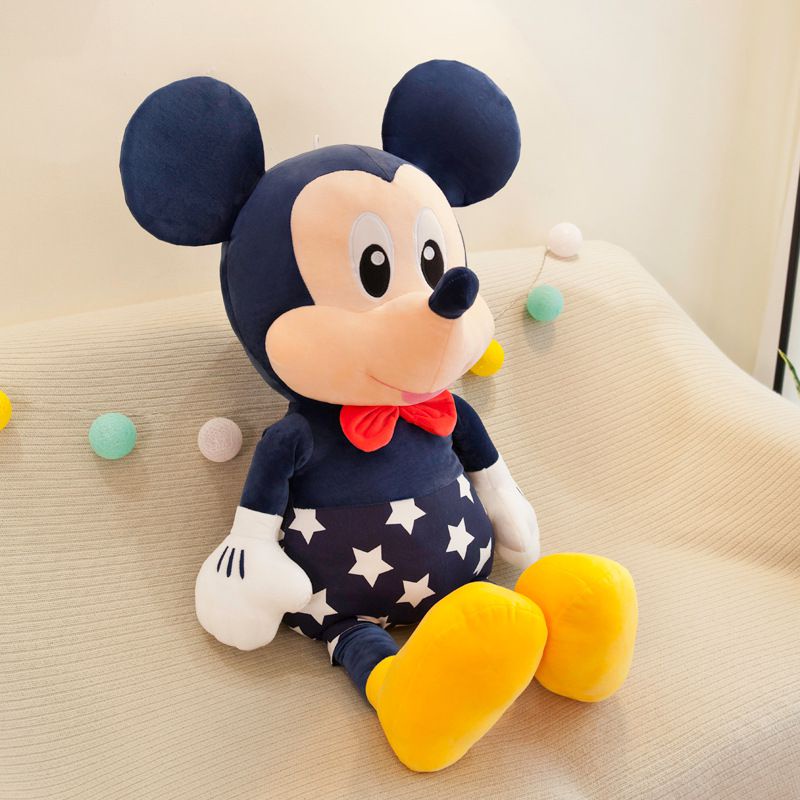 95cm Large Mainan Lovely Mickey Mouse Minnie Plush Toys Soft Stuffed Dolls Kids Plushes Gift Boneka