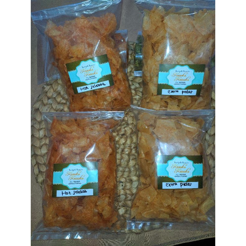 

[PROMO BELI 10 GRATIS 1] KRIPIK BELING/ KERIPIK KACA / KRIPIK KACA UKURAN 135gr