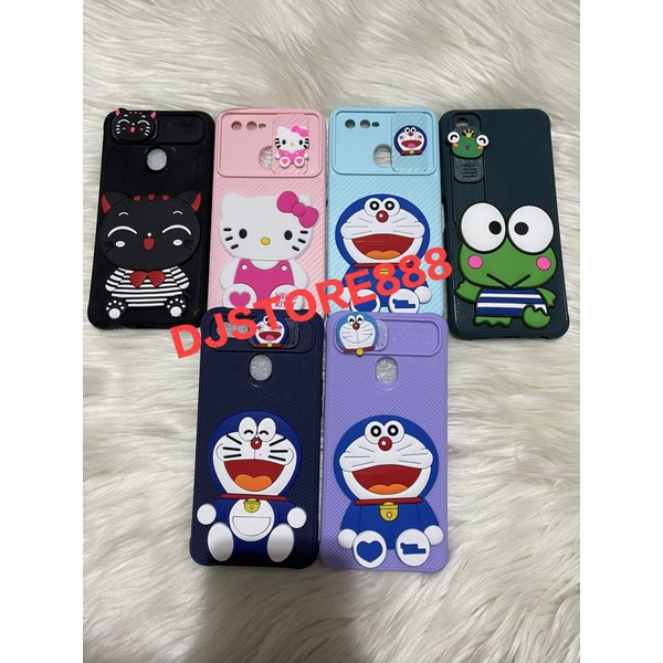 CASE MACARON SLIDE DISNEY VIVO Y33S/ Y21A/ Y21T/ Y21S/ Y21/ Y53S/ Y51A/ Y51 2020/ SOFT CASE MACARON SLIDE CAMERA KARAKTER DISNEY/ MOTIF DORAEMON HELLOKITTY KEROPPI MIMICAT MINNIEMOUSE